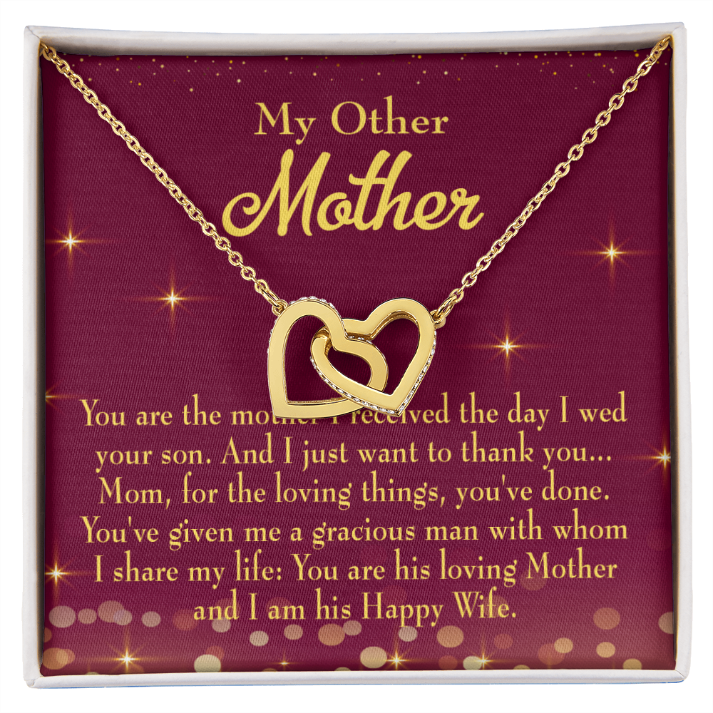 To Mom My Other Mother Inseparable Necklace-Express Your Love Gifts