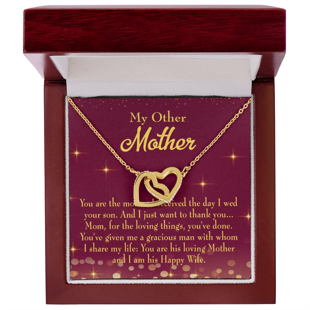 To Mom My Other Mother Inseparable Necklace-Express Your Love Gifts