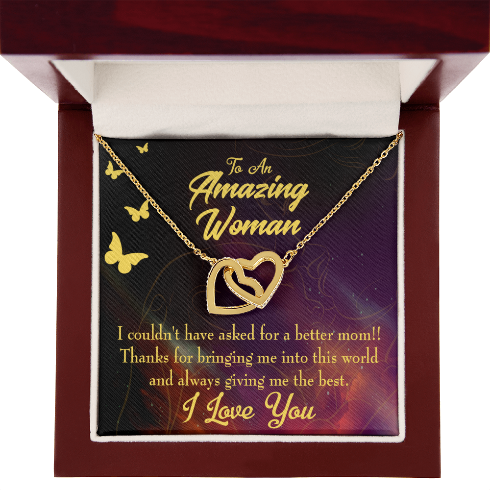 To Mom No Better Mom Inseparable Necklace-Express Your Love Gifts