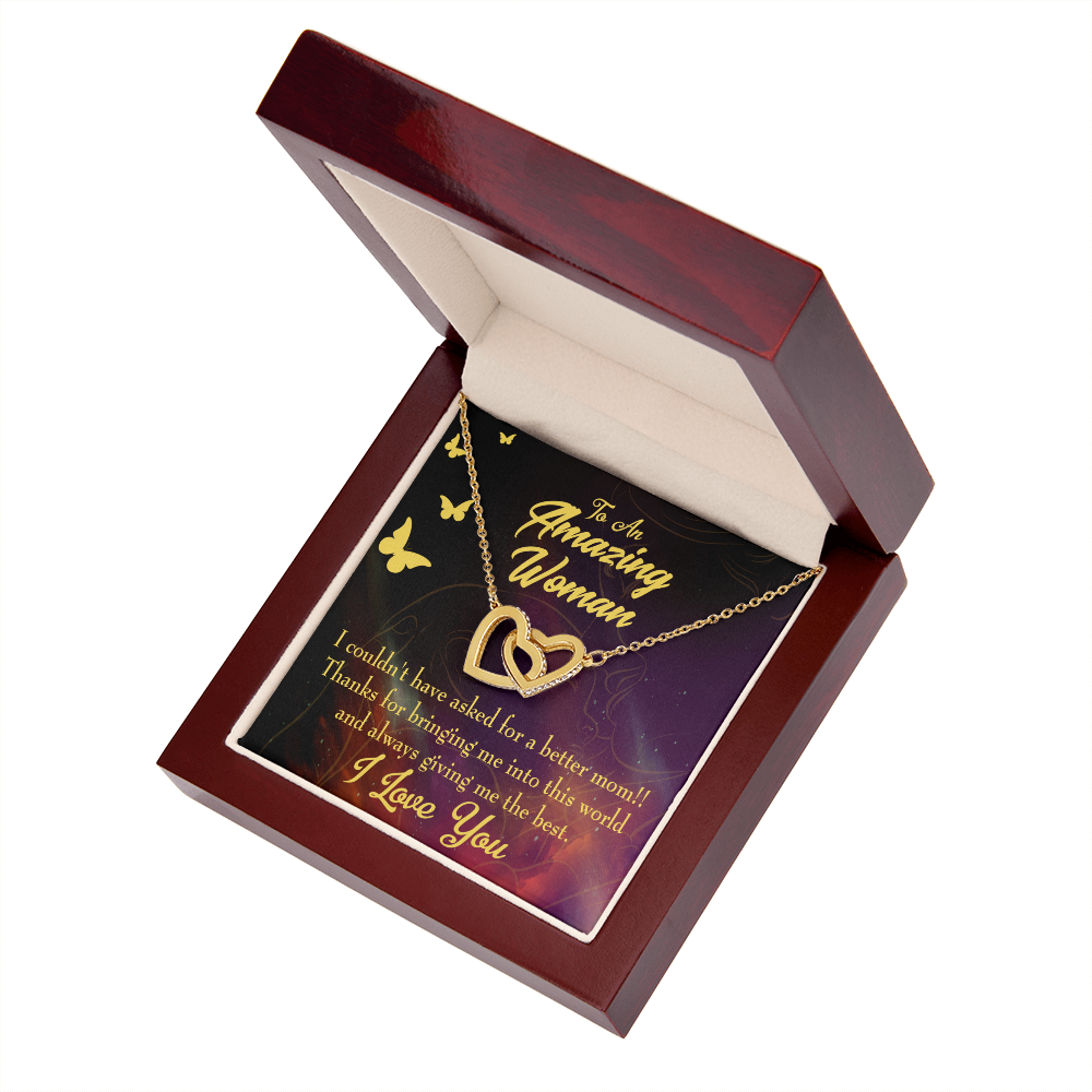 To Mom No Better Mom Inseparable Necklace-Express Your Love Gifts