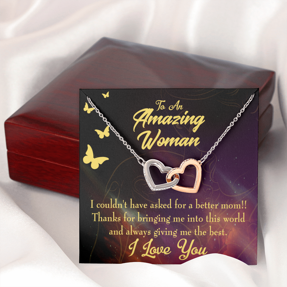 To Mom No Better Mom Inseparable Necklace-Express Your Love Gifts