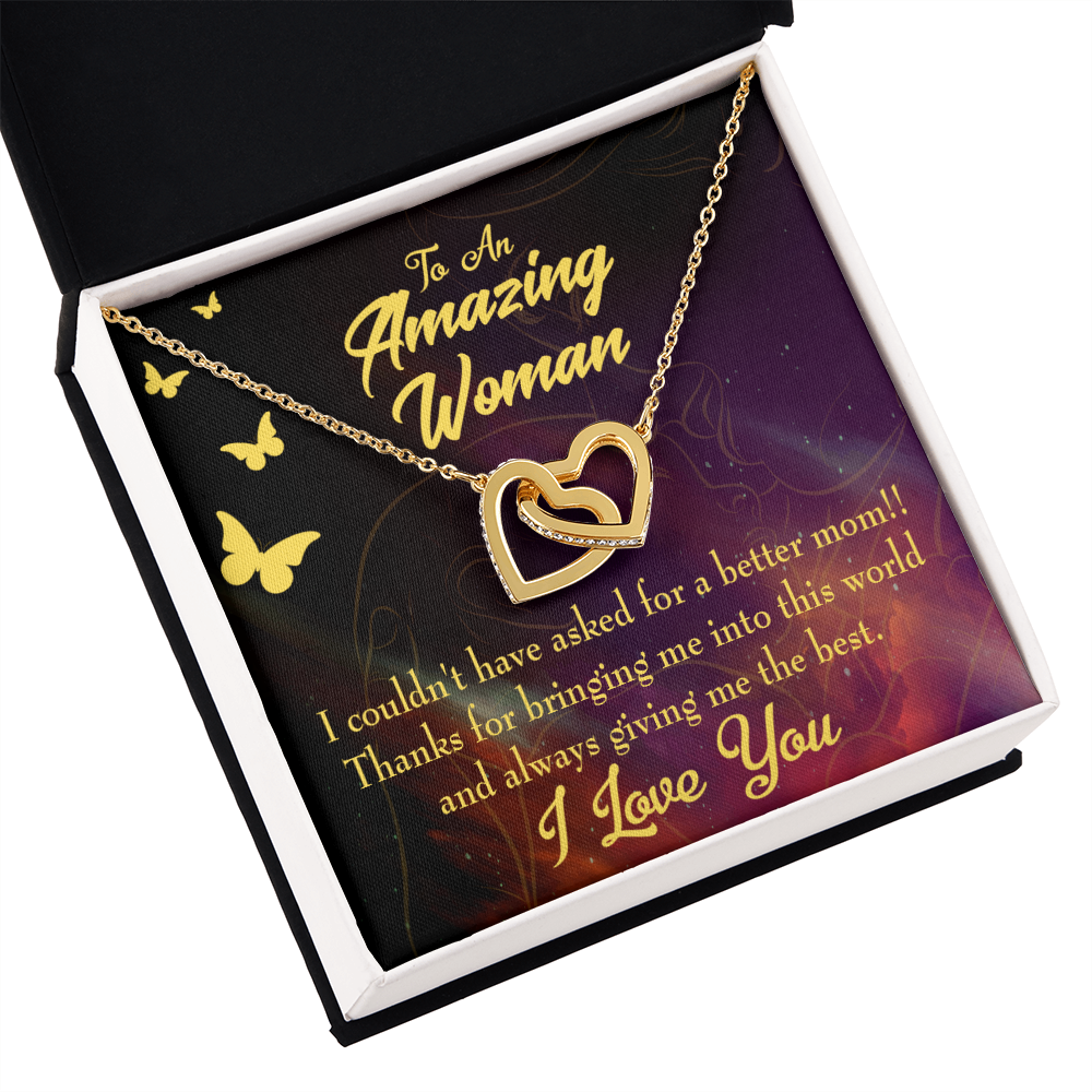 To Mom No Better Mom Inseparable Necklace-Express Your Love Gifts