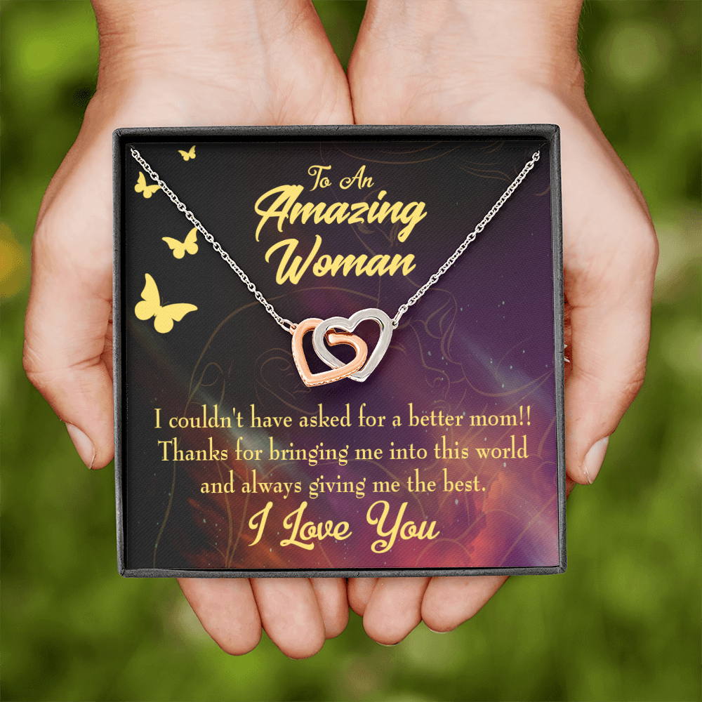 To Mom No Better Mom Inseparable Necklace-Express Your Love Gifts