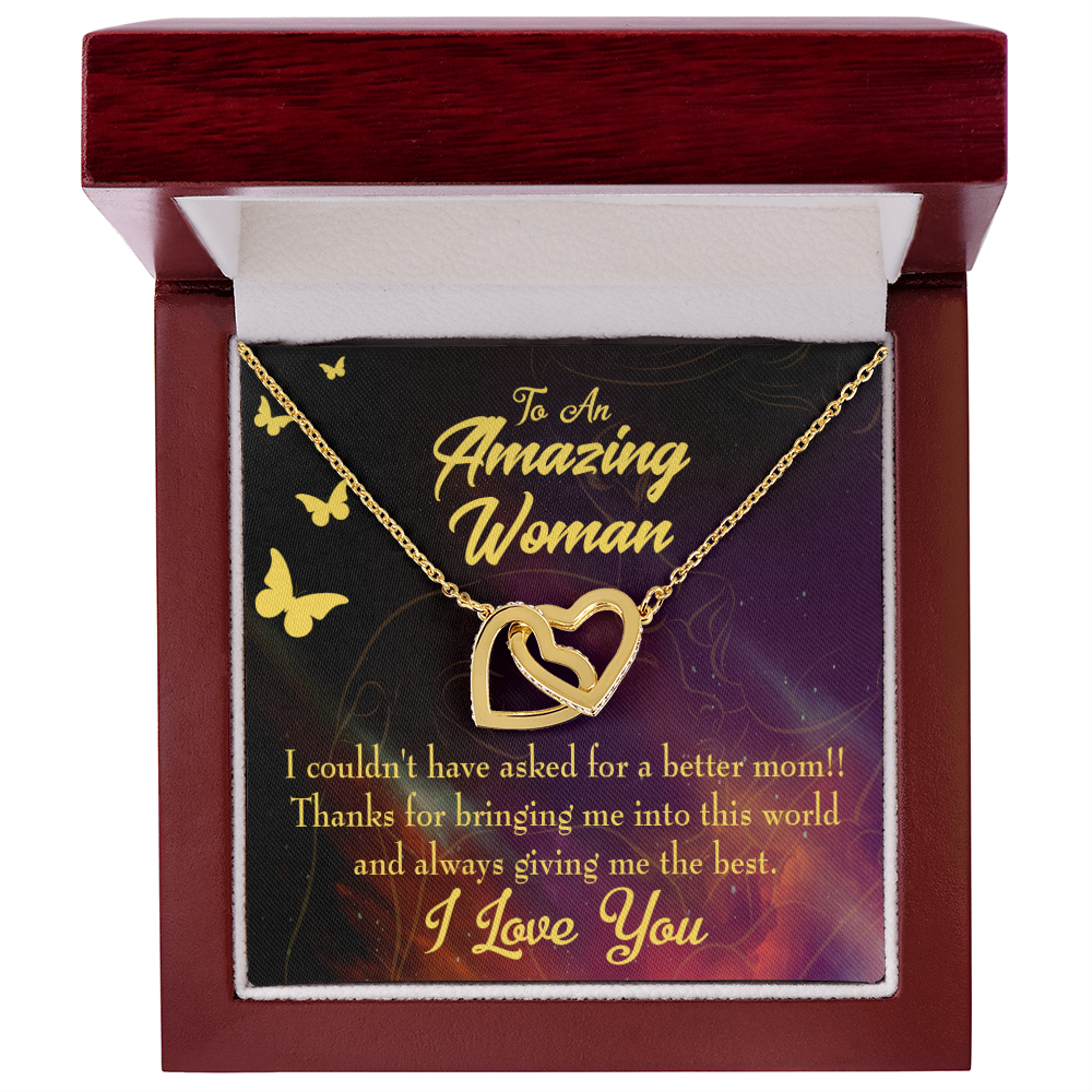 To Mom No Better Mom Inseparable Necklace-Express Your Love Gifts