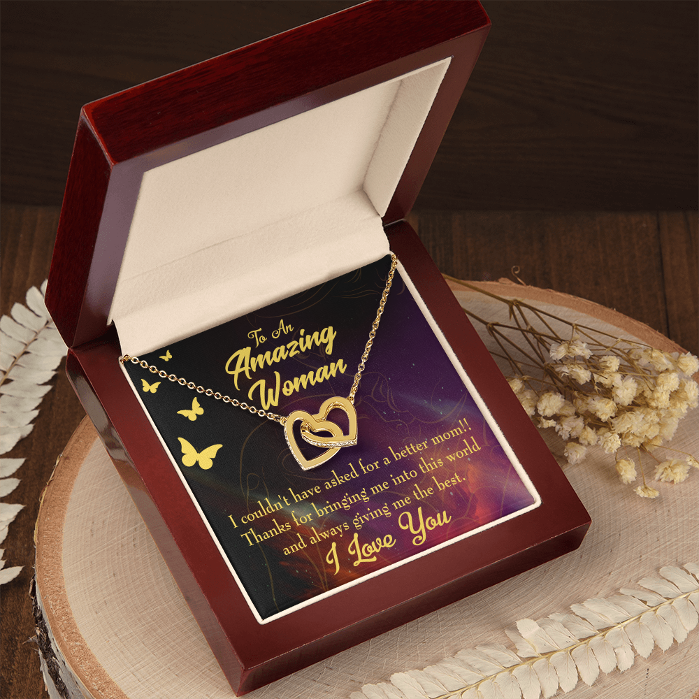 To Mom No Better Mom Inseparable Necklace-Express Your Love Gifts