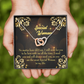 To Mom No Matter How Old I Am Inseparable Necklace-Express Your Love Gifts