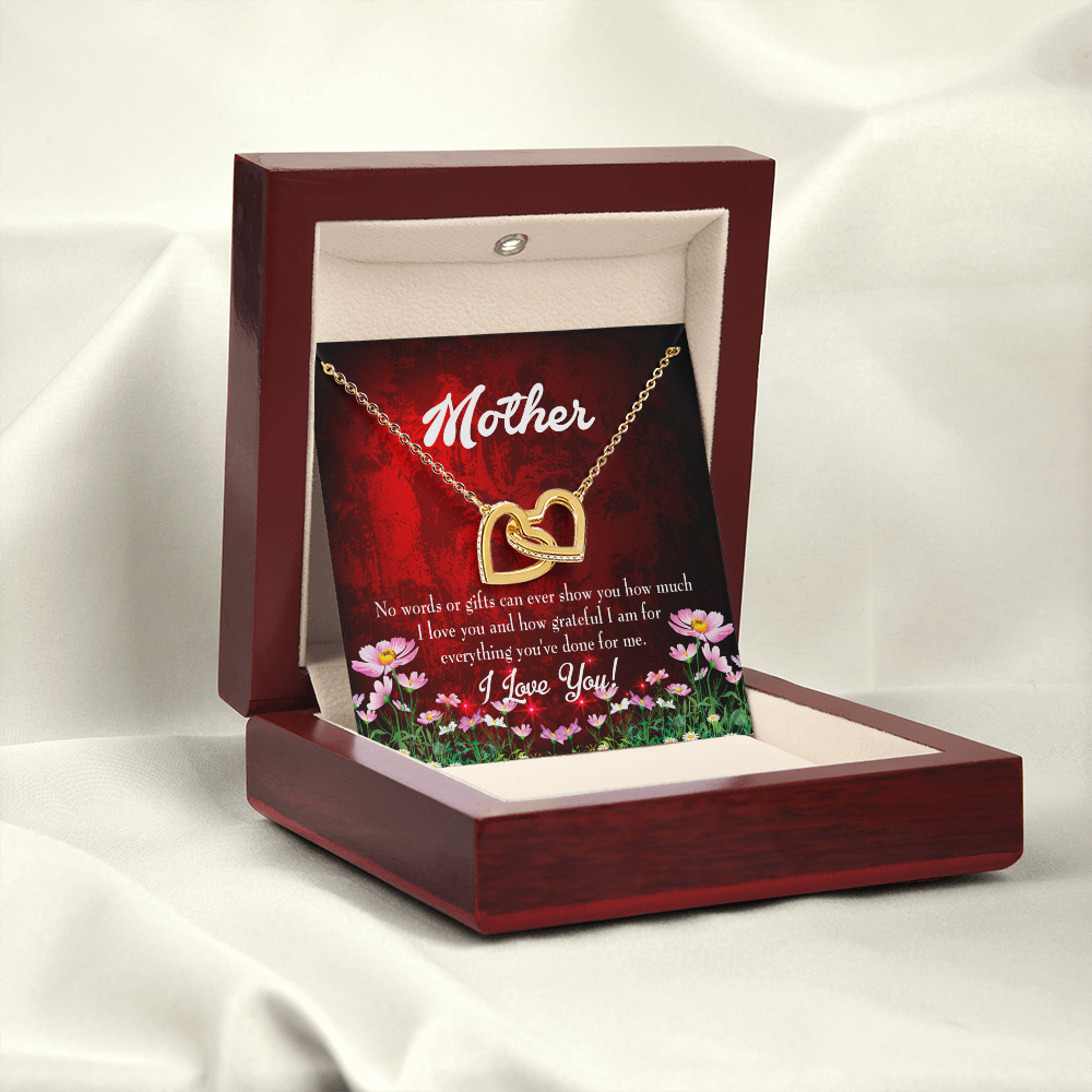 To Mom No Words Inseparable Necklace-Express Your Love Gifts