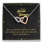 To Mom One Like You Inseparable Necklace-Express Your Love Gifts