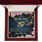 To Mom Pampered Inseparable Necklace-Express Your Love Gifts