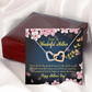 To Mom Pampered Inseparable Necklace-Express Your Love Gifts