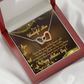 To Mom Queen of the House Inseparable Necklace-Express Your Love Gifts