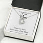 To Mom Remembrance Message Always my Hero White Forever Necklace w Message Card-Express Your Love Gifts