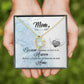 To Mom Remembrance Message Because Someone We Love Forever Necklace w Message Card-Express Your Love Gifts