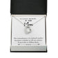 To Mom Remembrance Message Beloved Mother Forever Necklace w Message Card-Express Your Love Gifts