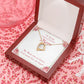 To Mom Remembrance Message Brave Mom Forever Necklace w Message Card-Express Your Love Gifts