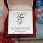 To Mom Remembrance Message Full Life Forever Necklace w Message Card-Express Your Love Gifts