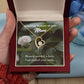 To Mom Remembrance Message God Picked Mom Forever Necklace w Message Card-Express Your Love Gifts