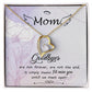 To Mom Remembrance Message Goodbye Aren't Forever Forever Necklace w Message Card-Express Your Love Gifts