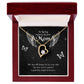 To Mom Remembrance Message Guardian Angel Forever Necklace w Message Card-Express Your Love Gifts