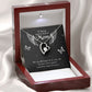 To Mom Remembrance Message Guardian Angel Forever Necklace w Message Card-Express Your Love Gifts