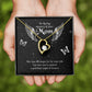 To Mom Remembrance Message Guardian Angel Forever Necklace w Message Card-Express Your Love Gifts