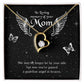 To Mom Remembrance Message Guardian Angel Forever Necklace w Message Card-Express Your Love Gifts