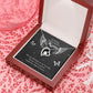 To Mom Remembrance Message Guardian Angel Forever Necklace w Message Card-Express Your Love Gifts
