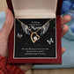 To Mom Remembrance Message Guardian Angel Forever Necklace w Message Card-Express Your Love Gifts
