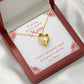 To Mom Remembrance Message Guardian Angel Mom Forever Necklace w Message Card-Express Your Love Gifts