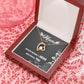 To Mom Remembrance Message Heaven Needed a Hero Forever Necklace w Message Card-Express Your Love Gifts
