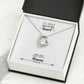 To Mom Remembrance Message Hold You in my Heart Forever Necklace w Message Card-Express Your Love Gifts
