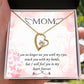 To Mom Remembrance Message I Can No Longer Forever Necklace w Message Card-Express Your Love Gifts