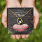 To Mom Remembrance Message I Miss my Mom Forever Necklace w Message Card-Express Your Love Gifts