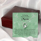 To Mom Remembrance Message Miss You Today Forever Necklace w Message Card-Express Your Love Gifts