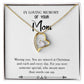 To Mom Remembrance Message Missing You White Forever Necklace w Message Card-Express Your Love Gifts