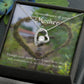To Mom Remembrance Message Mom no Longer Here Forever Necklace w Message Card-Express Your Love Gifts