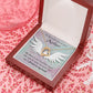 To Mom Remembrance Message Mommy Guardian Angel Forever Necklace w Message Card-Express Your Love Gifts
