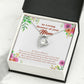 To Mom Remembrance Message No Tears in Heaven Forever Necklace w Message Card-Express Your Love Gifts
