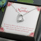 To Mom Remembrance Message Special Mother Forever Necklace w Message Card-Express Your Love Gifts