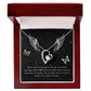 To Mom Remembrance Message Stars in the Sky Forever Necklace w Message Card-Express Your Love Gifts