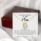 To Mom Remembrance Message Tears in Heaven Forever Necklace w Message Card-Express Your Love Gifts