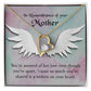 To Mom Remembrance Message We are Apart Forever Necklace w Message Card-Express Your Love Gifts