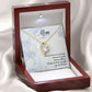 To Mom Remembrance Message You Are Forever in My Heart Forever Necklace w Message Card-Express Your Love Gifts