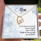 To Mom Remembrance Message You Are Forever in My Heart Forever Necklace w Message Card-Express Your Love Gifts