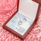 To Mom Remembrance Message You Are Forever in My Heart Forever Necklace w Message Card-Express Your Love Gifts