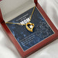To Mom Remembrance Message You are Missed Forever Necklace w Message Card-Express Your Love Gifts