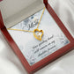 To Mom Remembrance Message Your Guiding Hand Forever Necklace w Message Card-Express Your Love Gifts