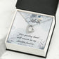 To Mom Remembrance Message Your Guiding Hand Forever Necklace w Message Card-Express Your Love Gifts