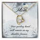 To Mom Remembrance Message Your Guiding Hand Forever Necklace w Message Card-Express Your Love Gifts
