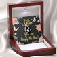 To Mom Simply the Best Forever Necklace w Message Card-Express Your Love Gifts